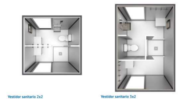 VESTIDOR SANITARIO PORINOX